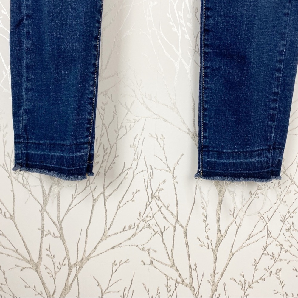 HARPER Distressed Released Hem Stretch Skinny Jean Destroyed - Picture 6 of 14